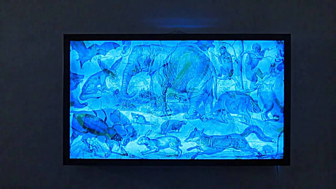 пескоструйная картина с подсветкой,