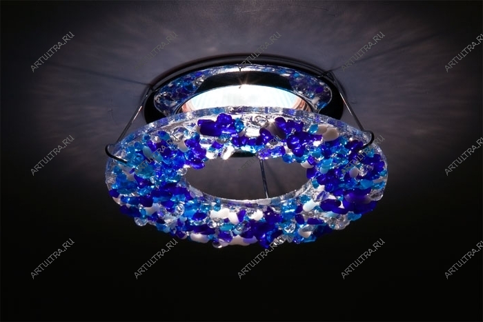 Эксклюзивная люстра из витража Фьюзинг