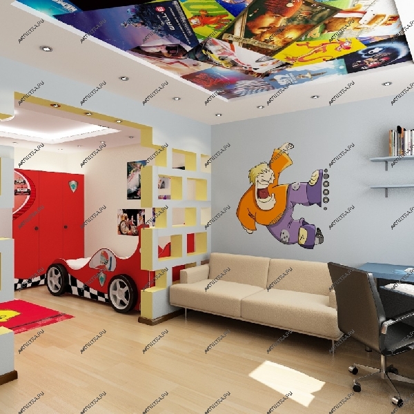 Фотопечать в детской - безопасность, устойчивость и индивидуальность интерьера