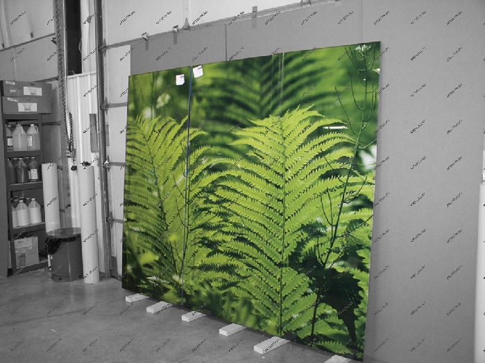 Полноцветная фотопечать на стекле