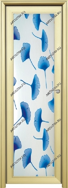 Примеры трафаретной печати на стекле двери1