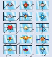 Образцы витражей по технологии cri