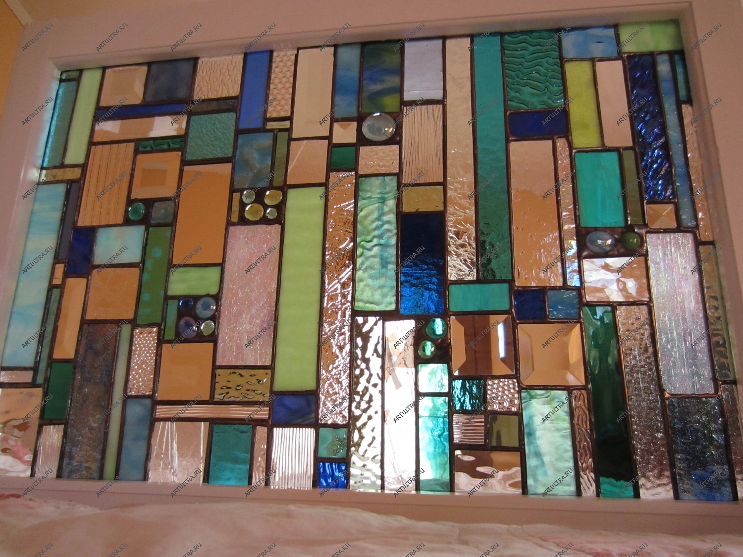 Типы декоративных перегородок из стекла