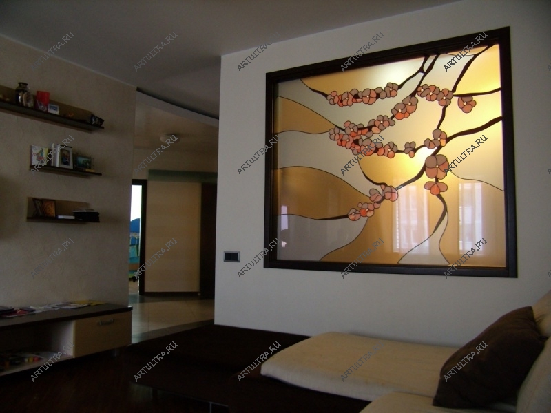 Типы декоративных перегородок из стекла