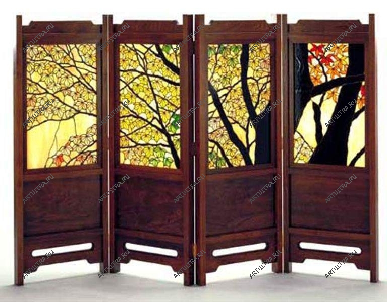 витражная ширма