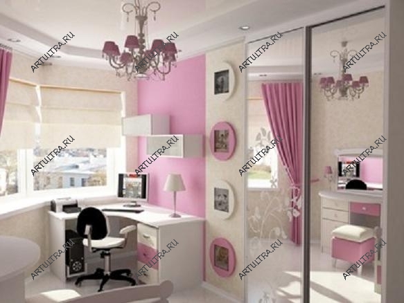 Конструктивные особенности, в т.ч. внутреннее наполнение шкафа купе с пескоструем могут быть различными