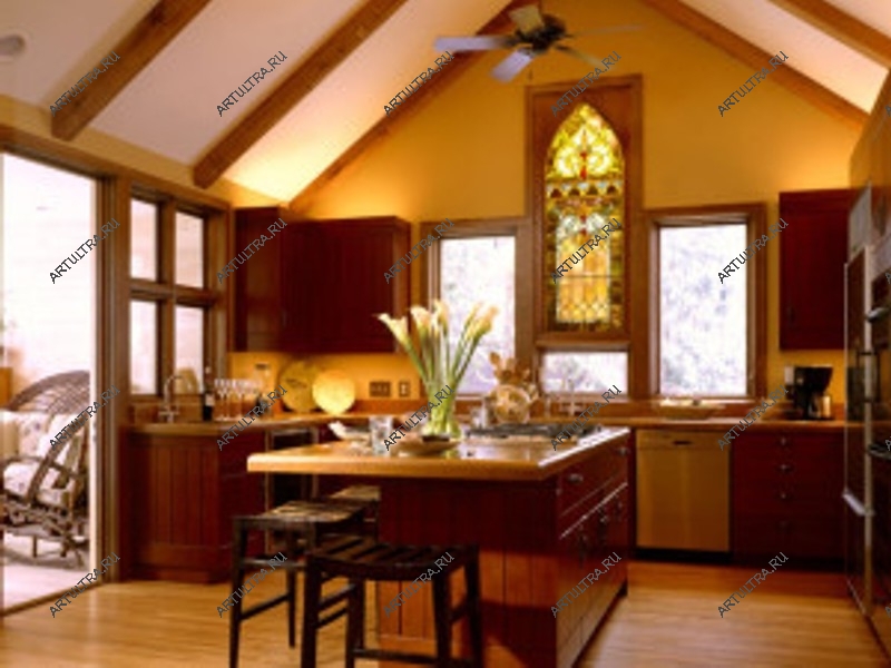 витражи для кухни1