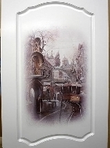 УФ печать на двери